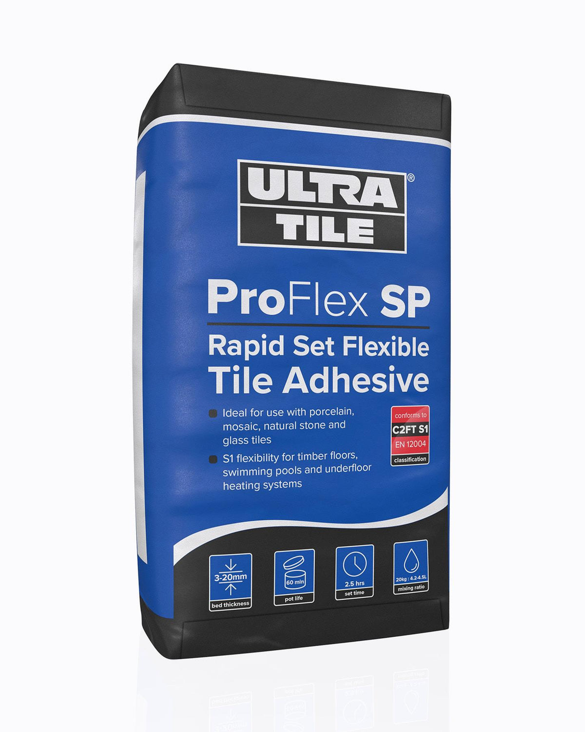 White Flexible Adhesive for Stone & Tile - 20kg TEST
