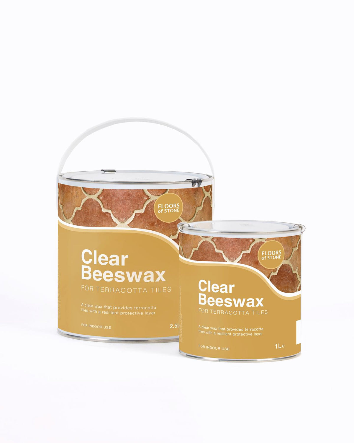 Clear Beeswax for Terracotta Tiles - 1L TEST