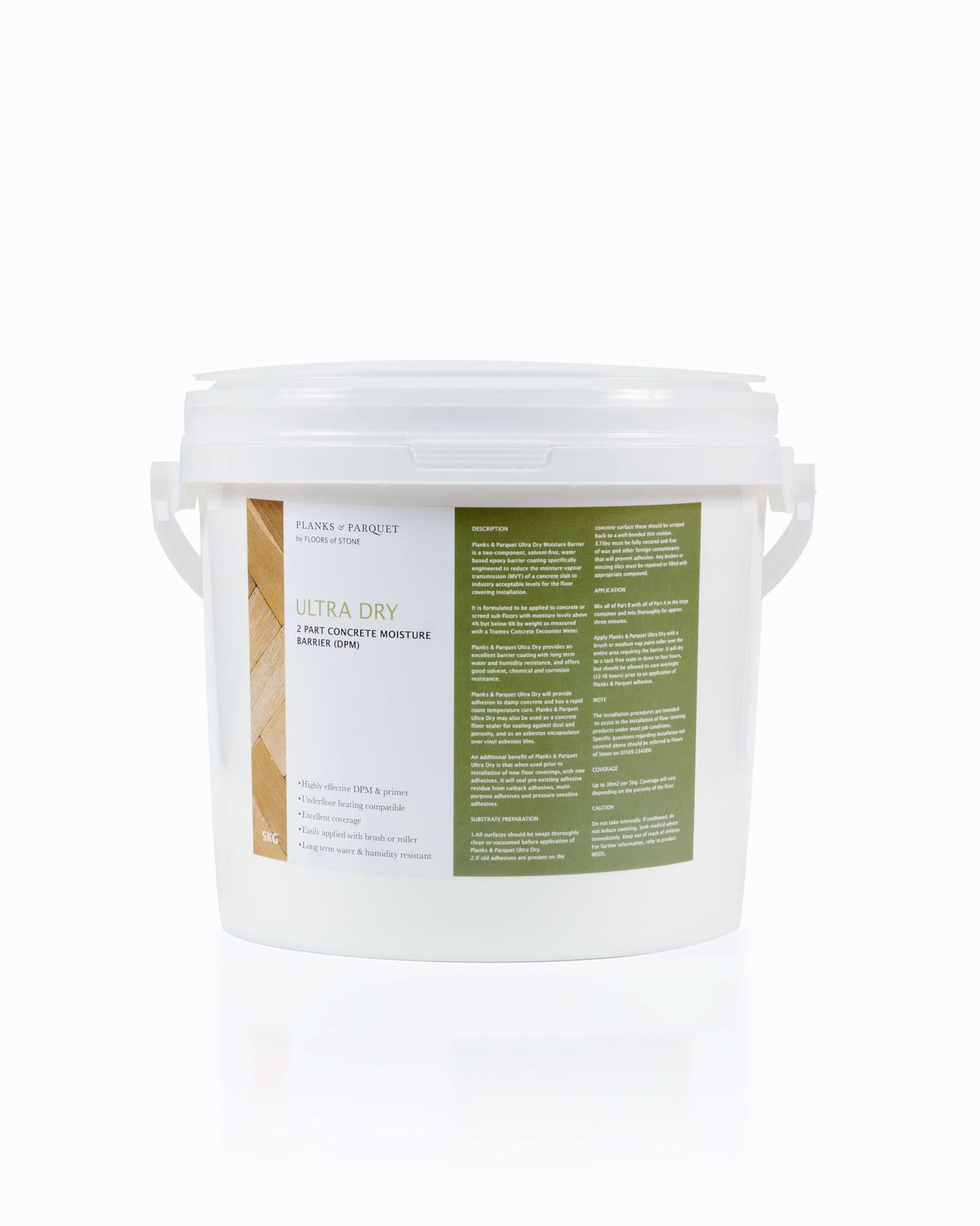 Wood Floor Concrete Moisture Barrier - 5kg TEST