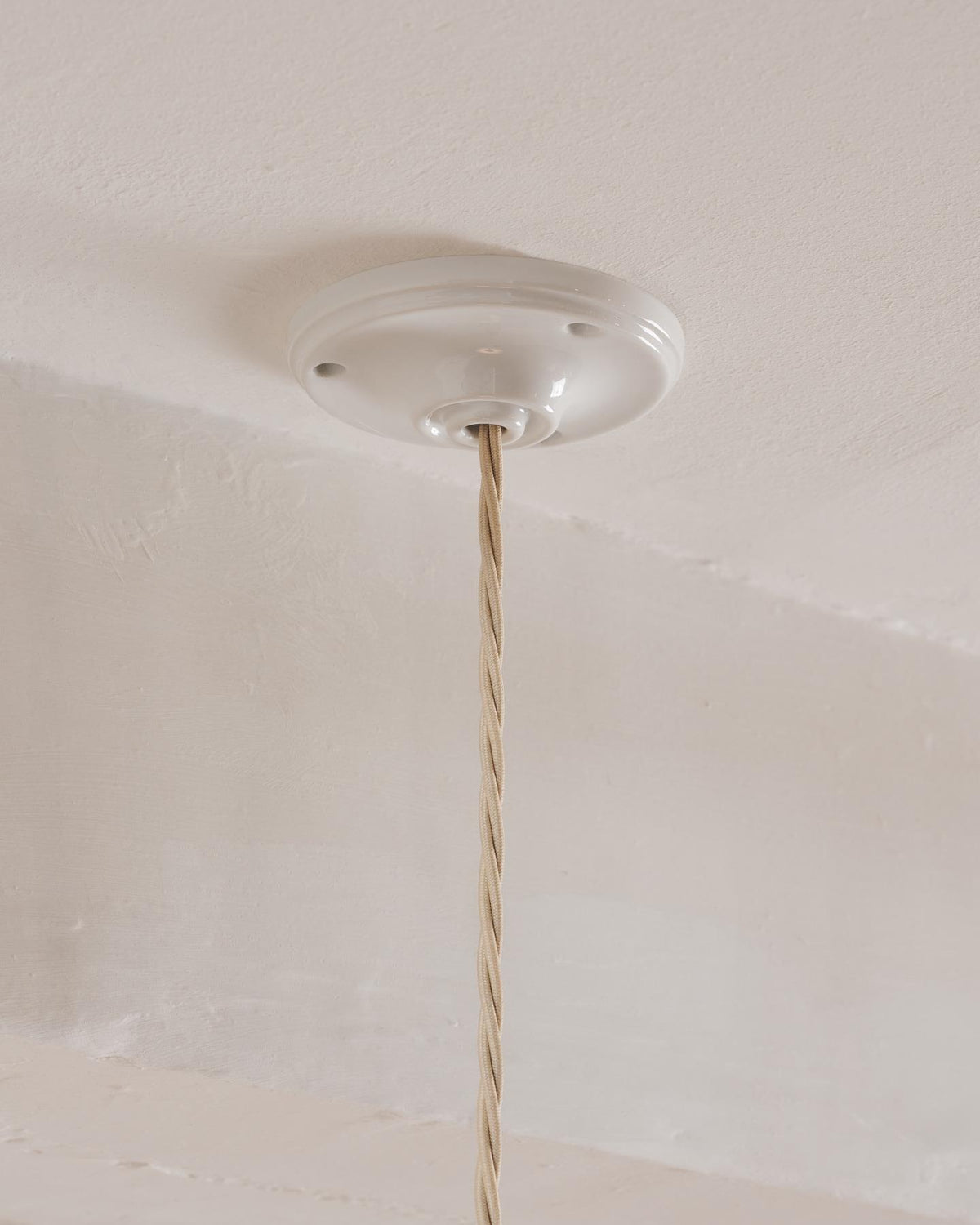 The Mini Milk Glass Pendant Light TEST