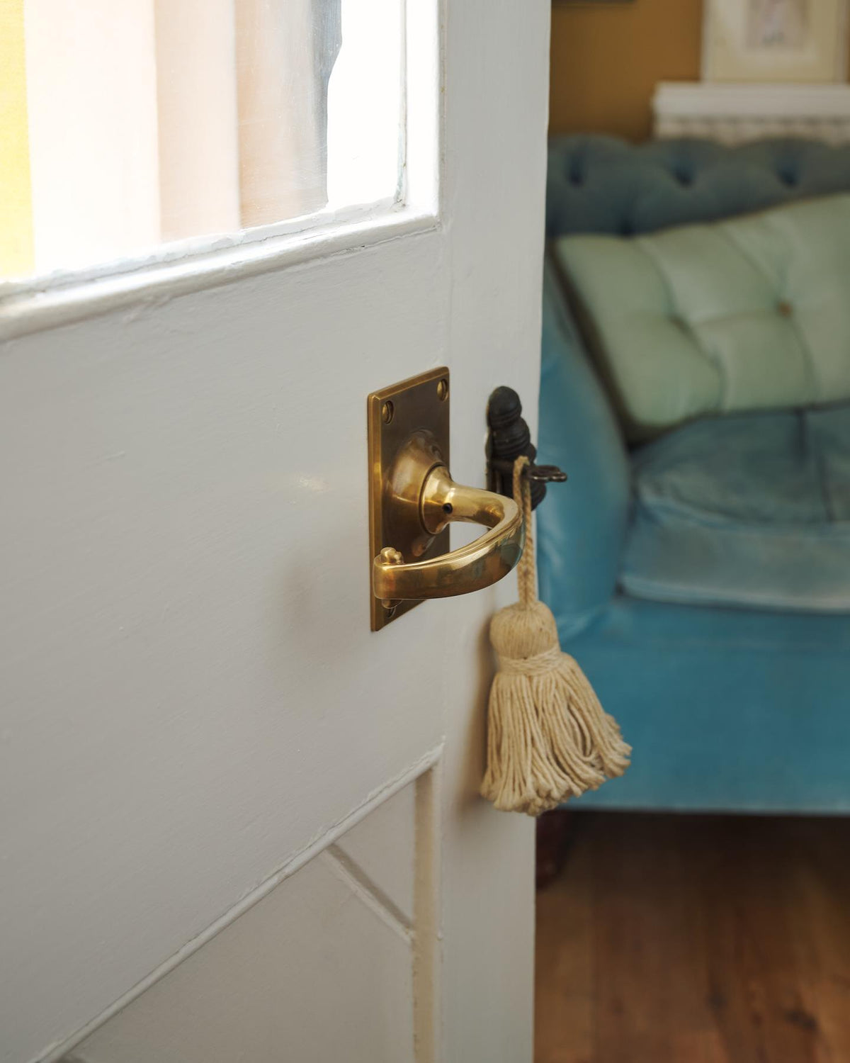 The Ottilie Door Handle with Ottilie Backplate TEST