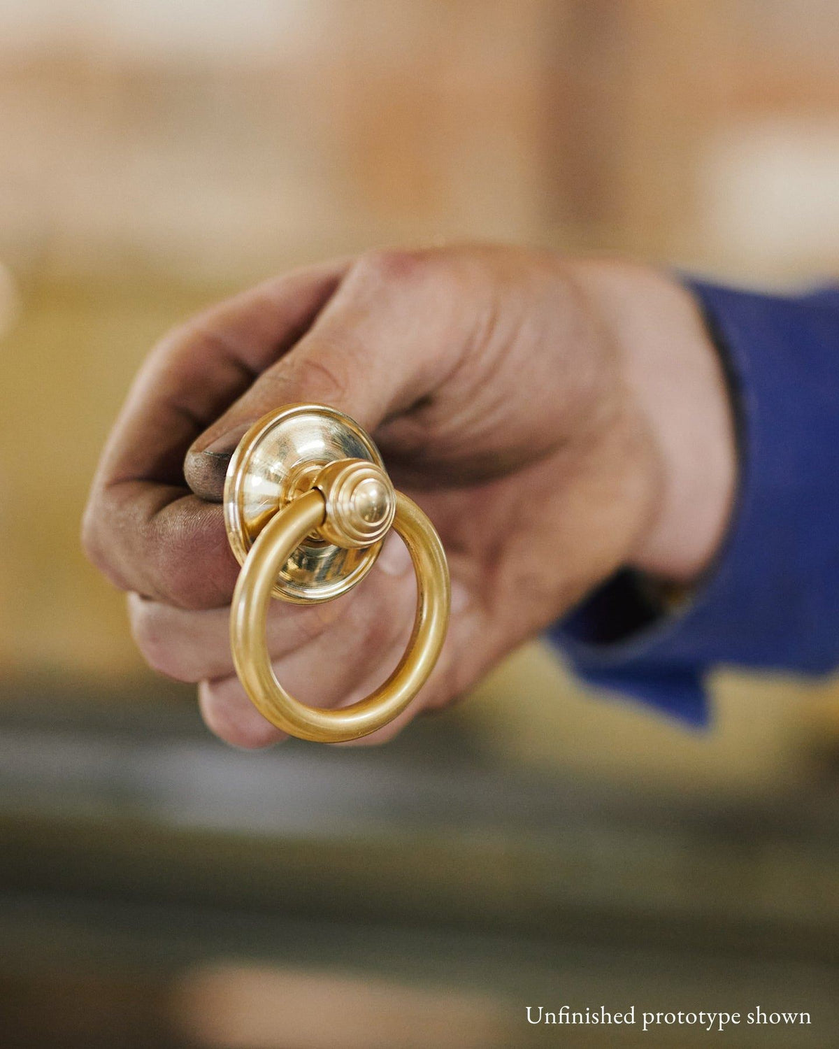 The Butler's Ring Pull - Heirloom Brass TEST