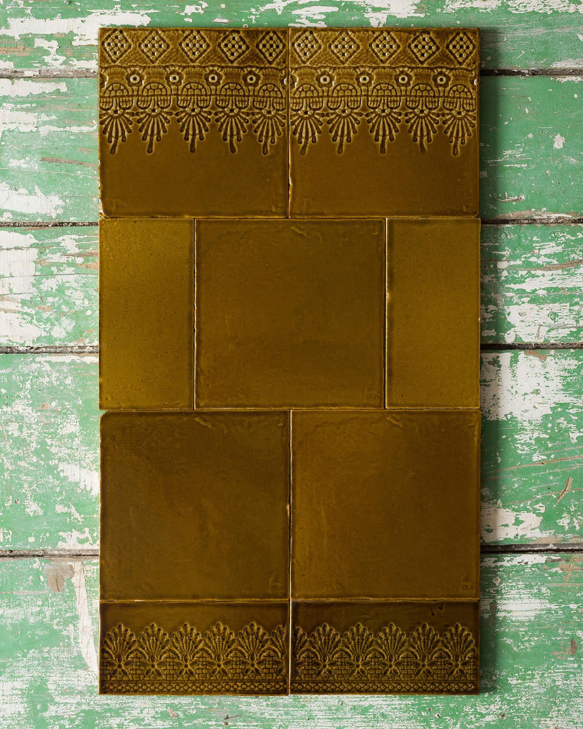 Sepia Lace Market Tiles - Plain Metro TEST