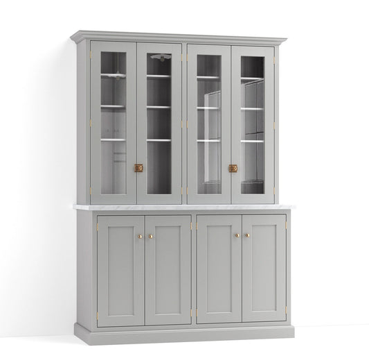 1465mm Glazed Larder