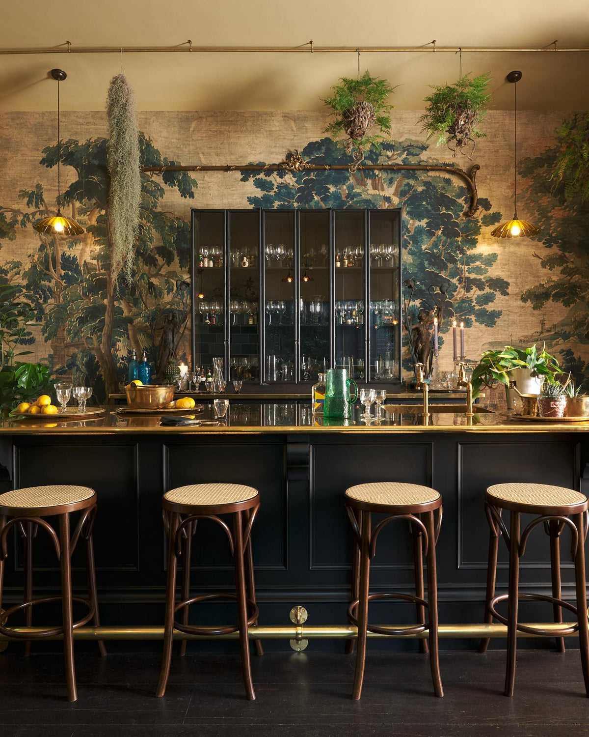 The Woven Top Bentwood Café Stool TEST