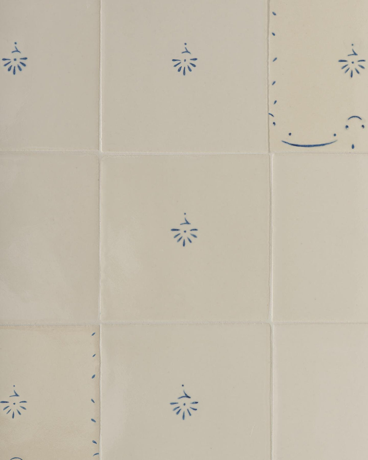 Ditsy Delft Tile - Ditsy in Blue TEST