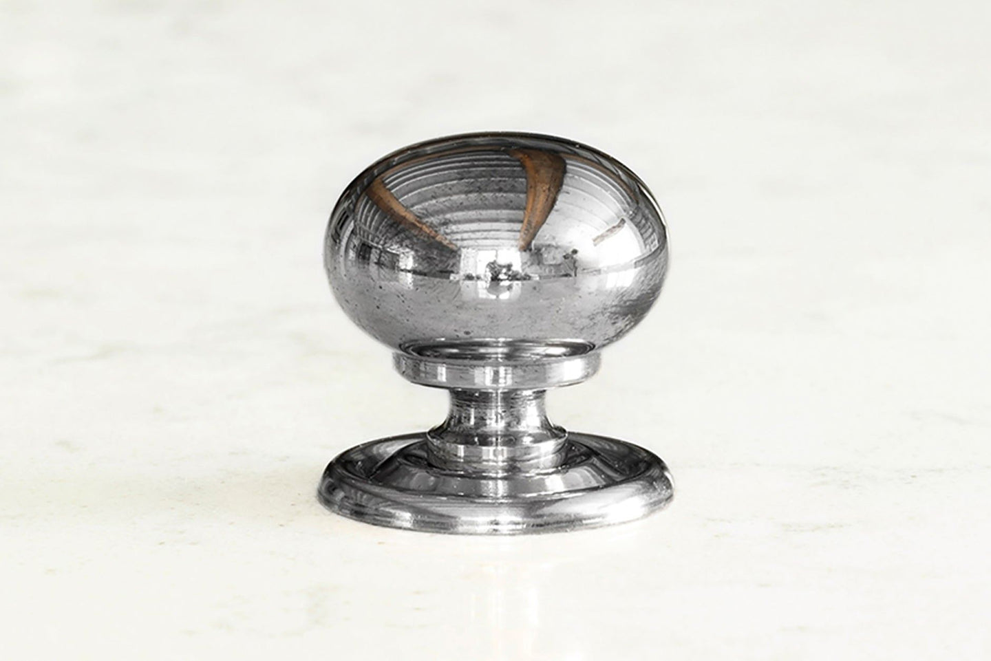 Bella Chrome Round Knob