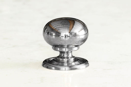 Bella Chrome Round Knob
