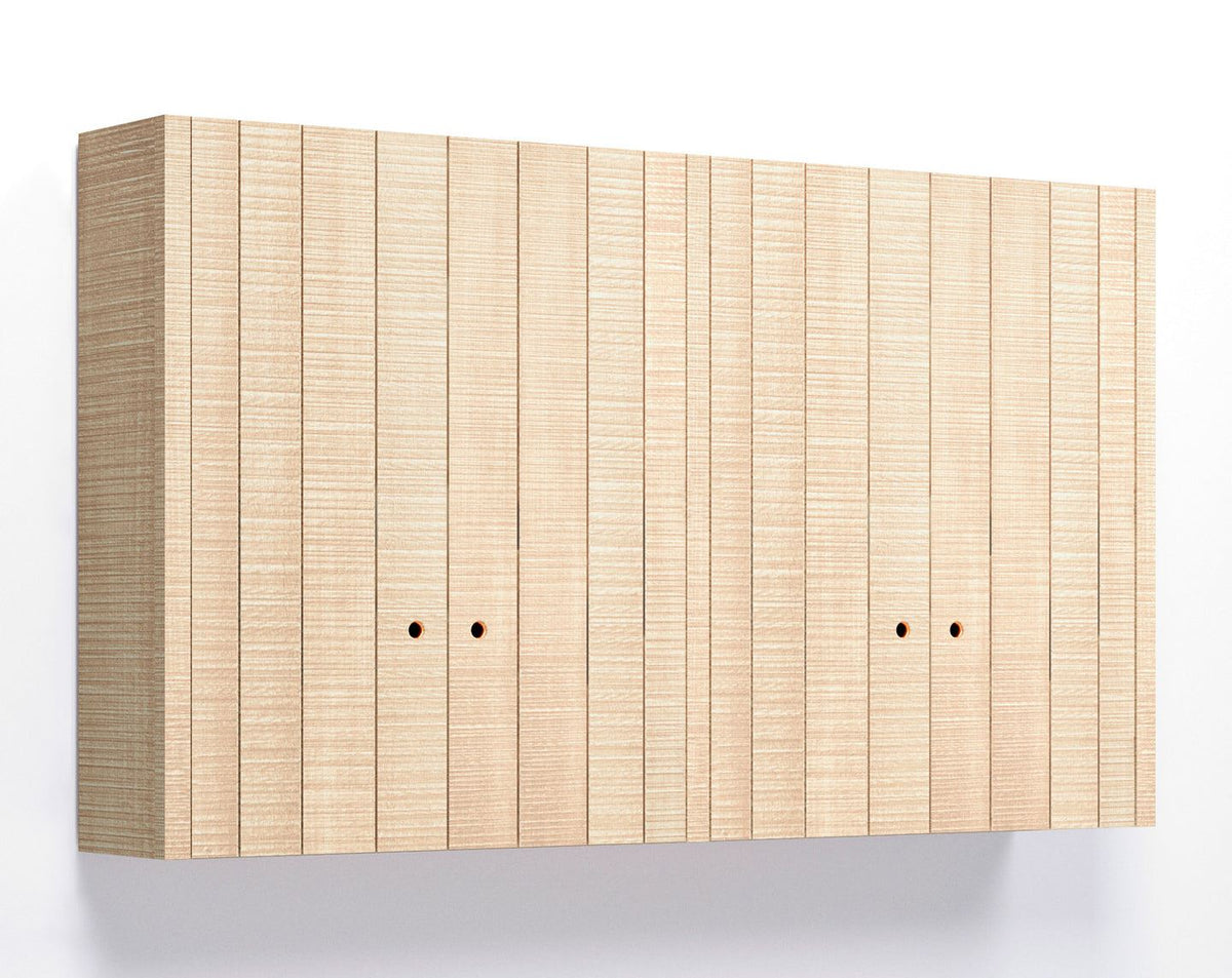 1570mm Double Door Plank Wall Cupboard