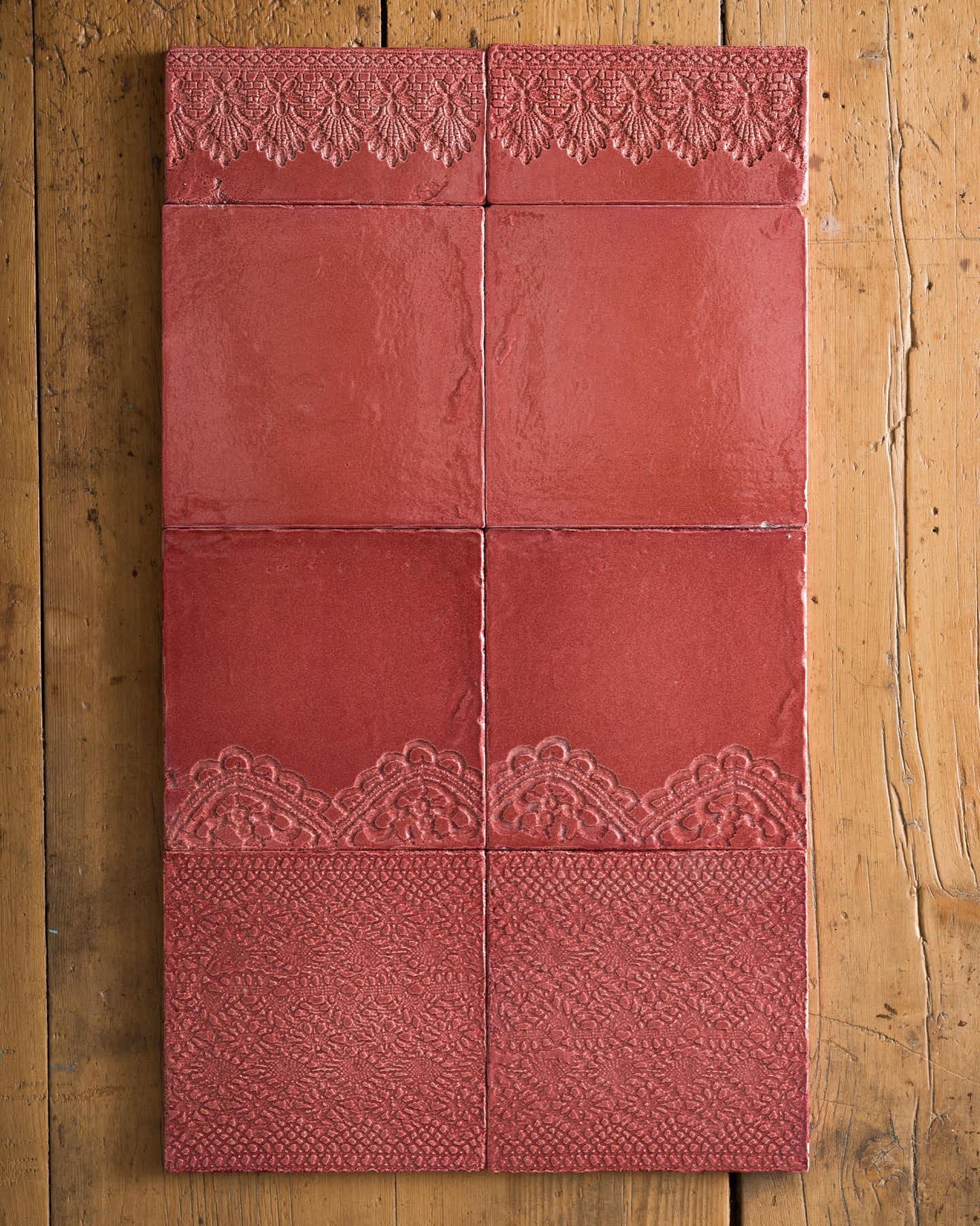Rose Lace Market Tiles - Flanders Square
