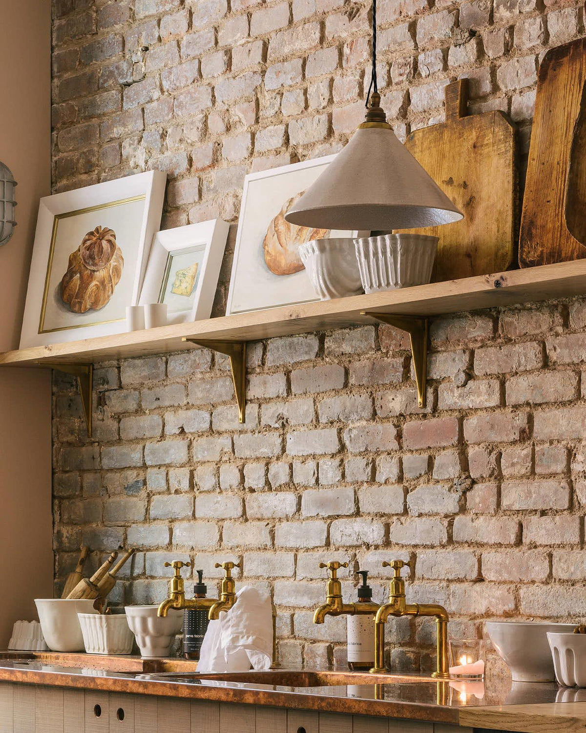 The Crackle Pendant Light - Large, Aged Bronze TEST
