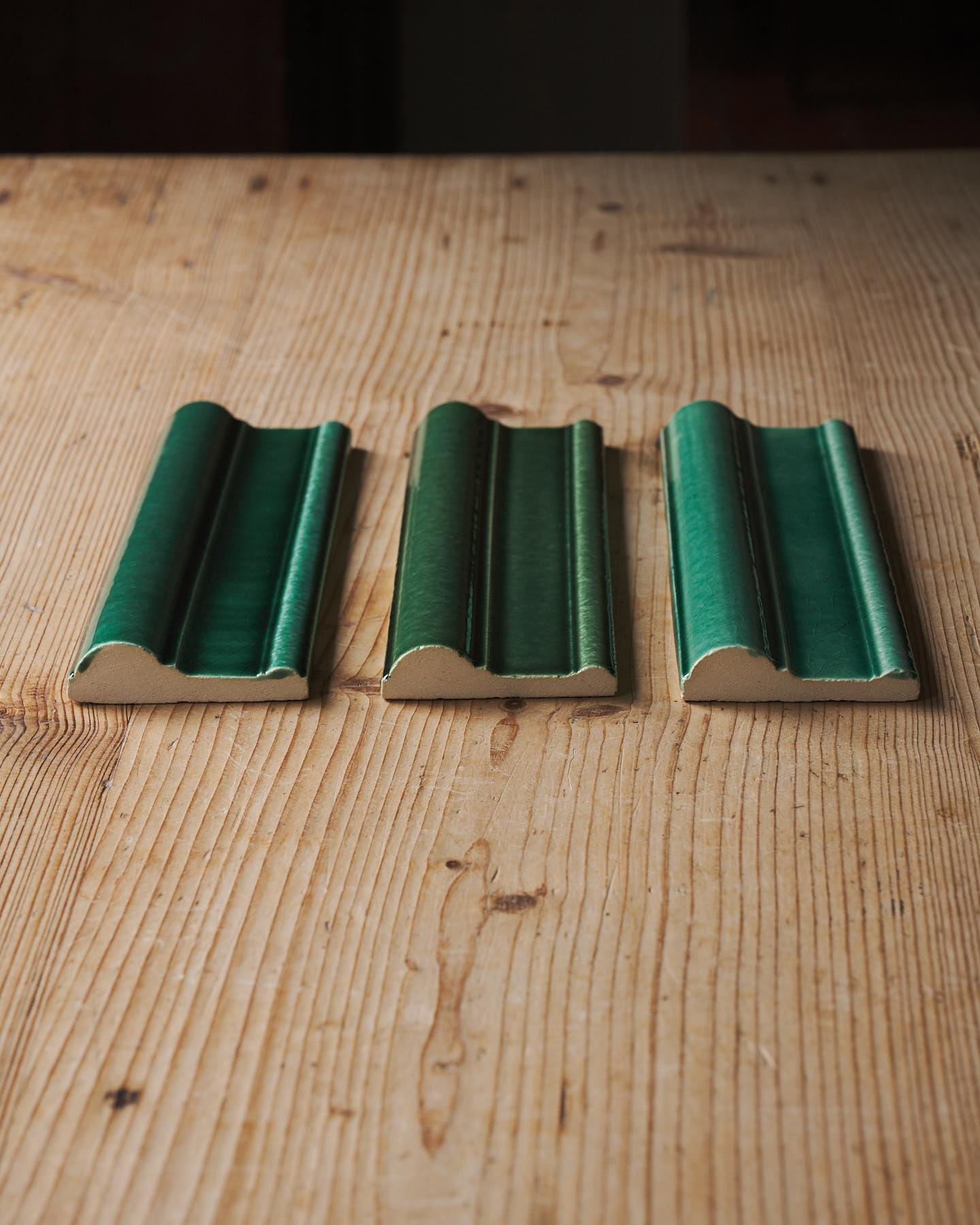 Emerald Green Border Tile