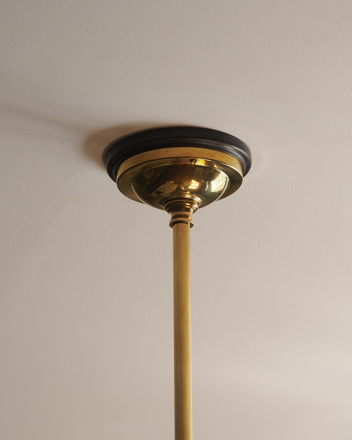 The Petite Heirloom Gaselier Light with Milk Glass Shades - Tall TEST