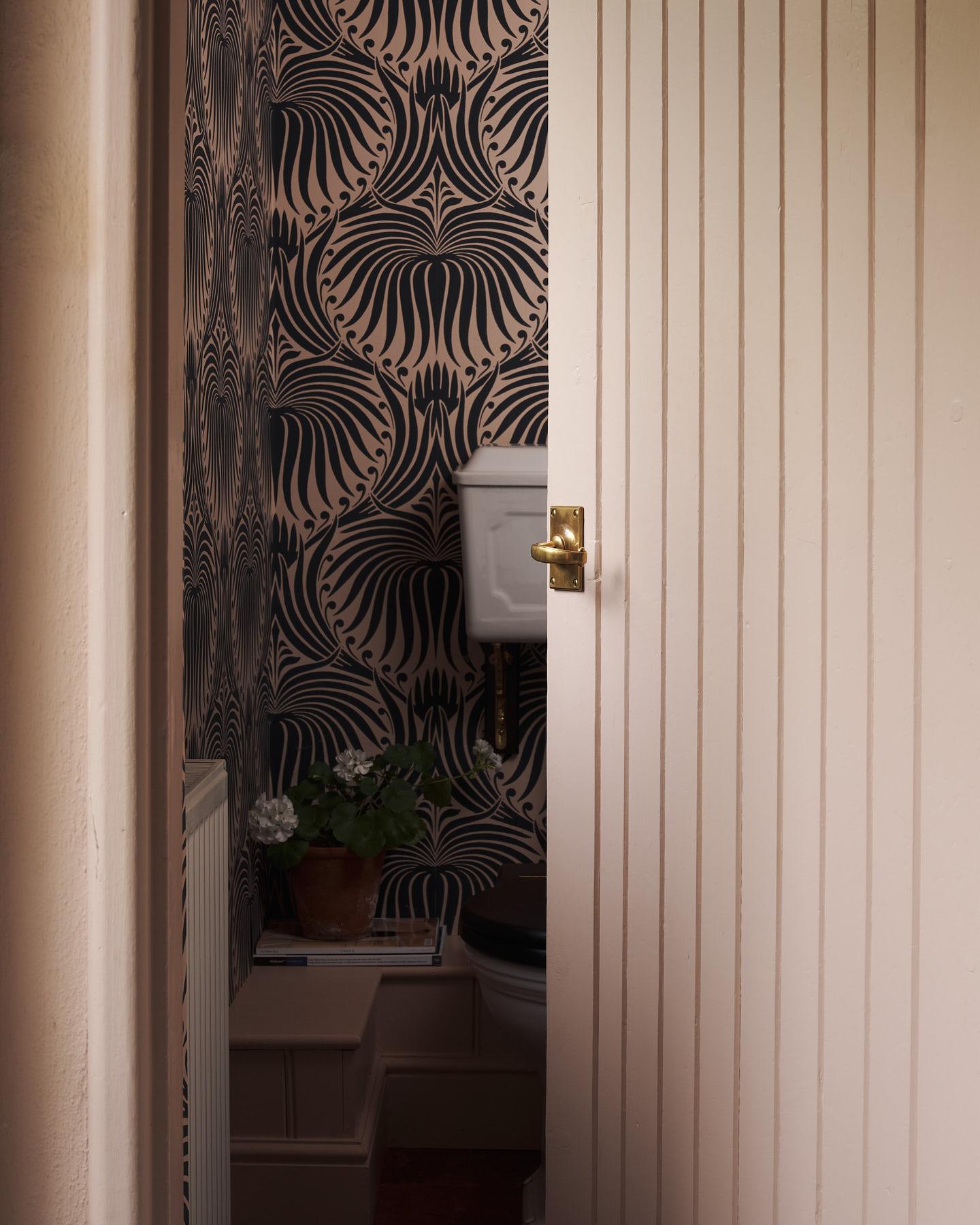 The Ottilie Door Handle with Ottilie Backplate