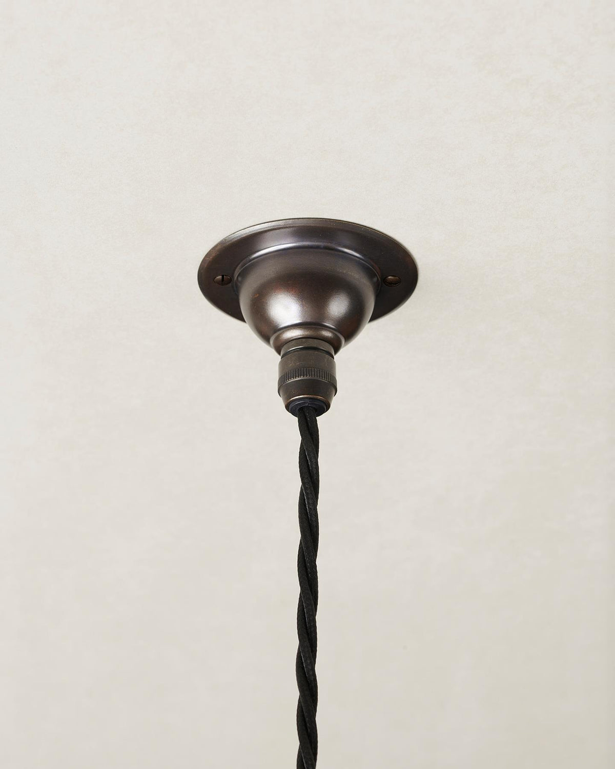 The Crackle Pendant Light - Large, Aged Bronze TEST