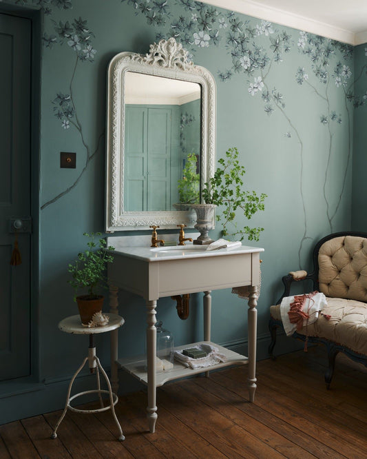 The Victorian Washstand - Pillar Taps, Large, Mushroom