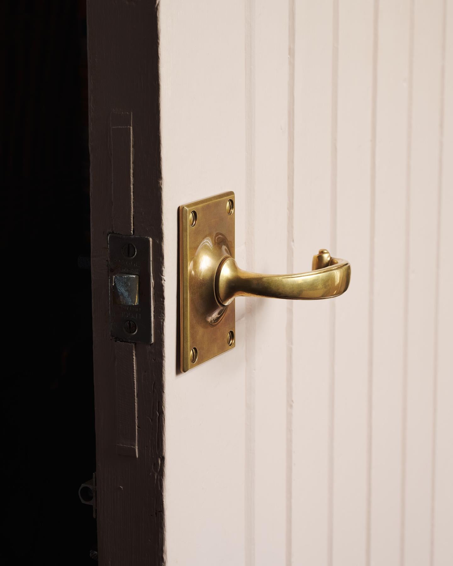 The Ottilie Door Handle with Ottilie Backplate