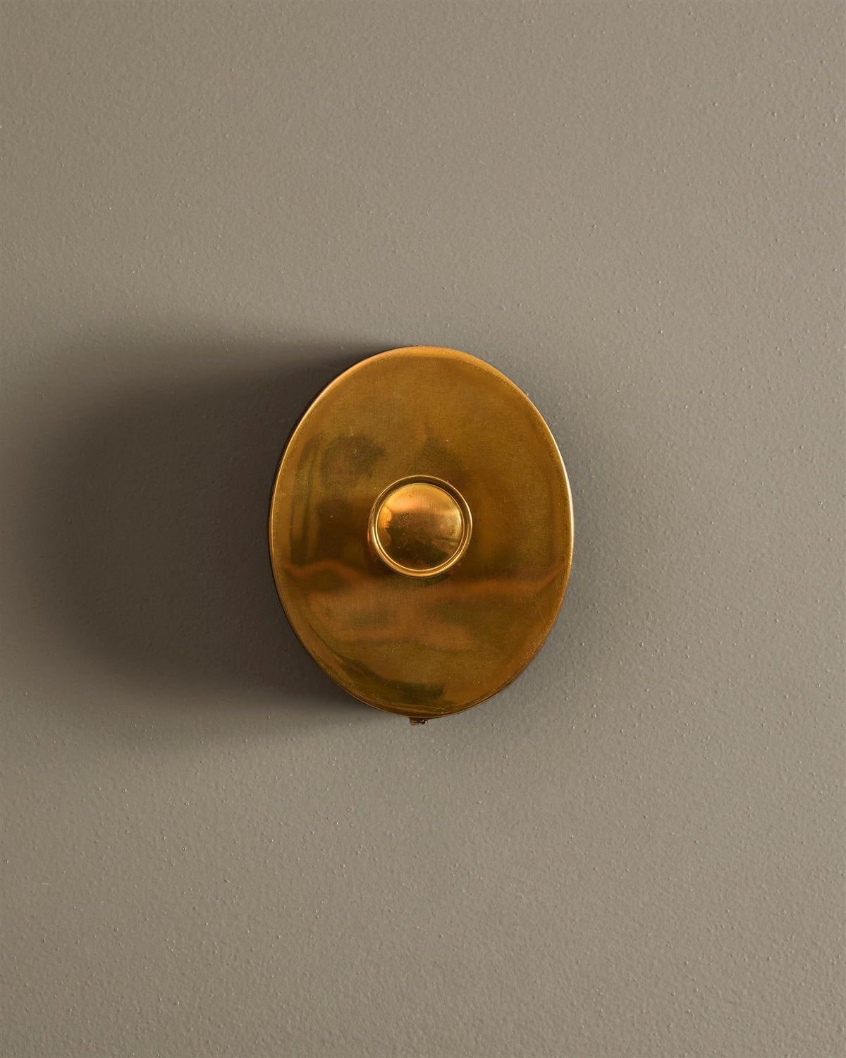 Heirloom Brass Oval Dimmer Switch - Petite 1 Gang TEST