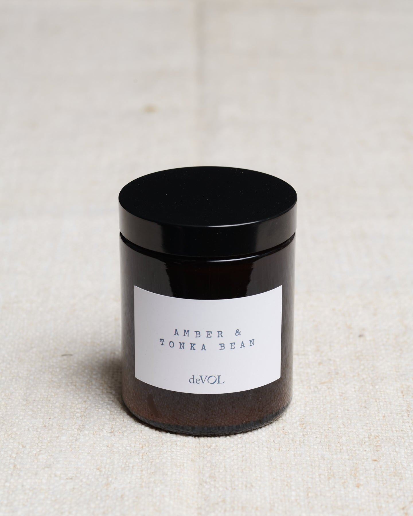 Medium deVOL Scented Candle - Amber & Tonka Bean