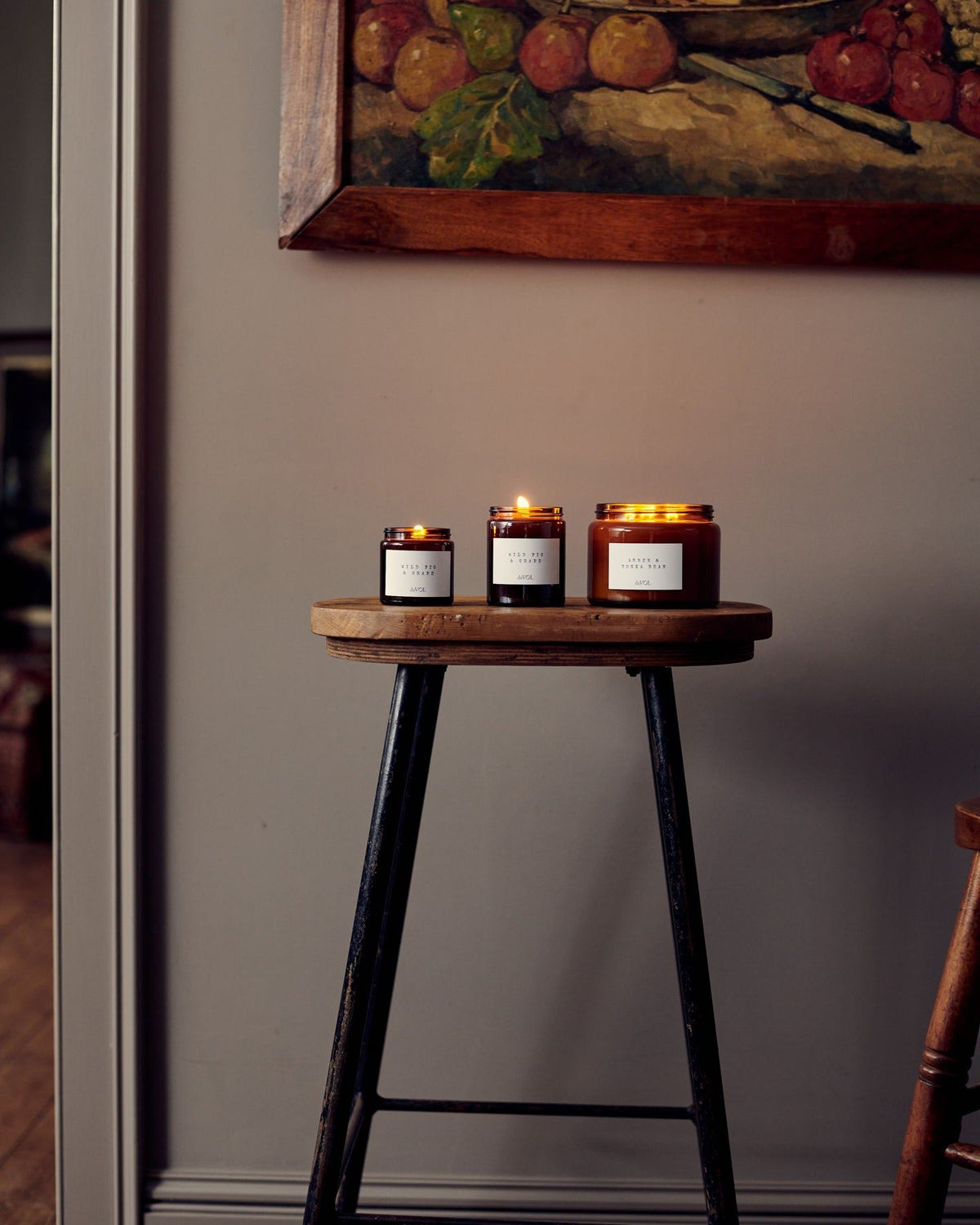 Small deVOL Scented Candle - Wild Cranberry TEST