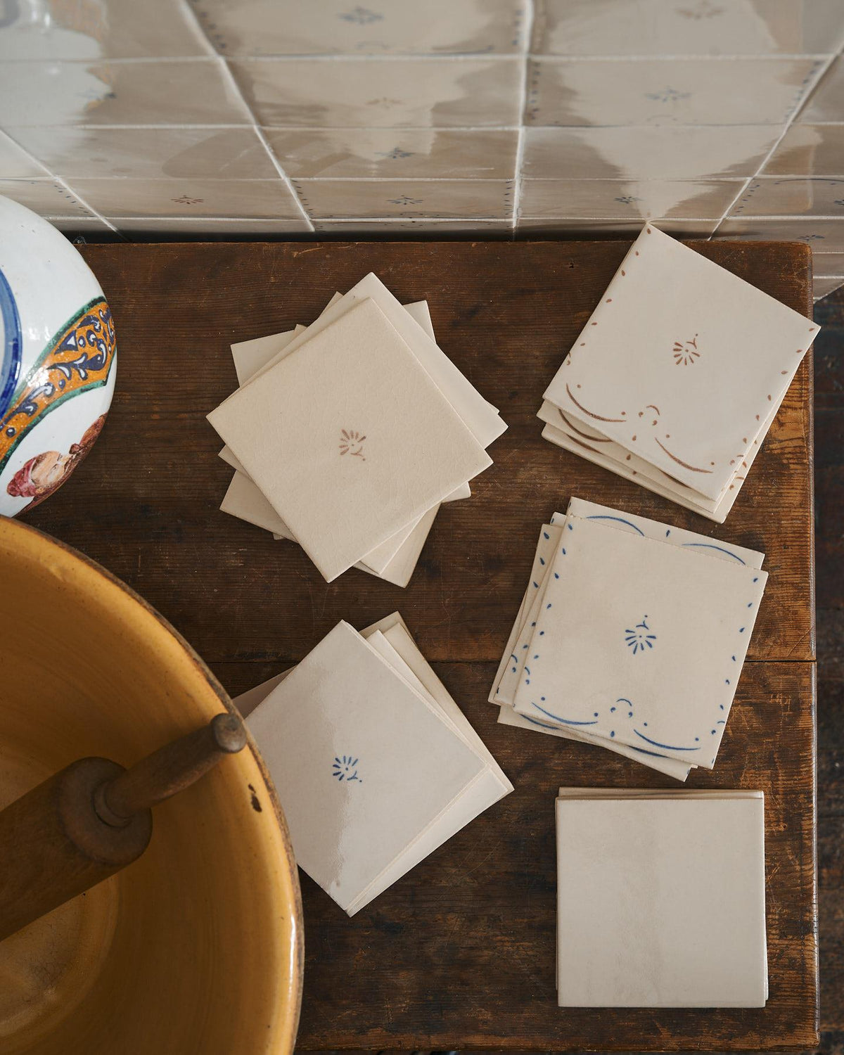 Ditsy Delft Tile - Ditsy in Blue TEST