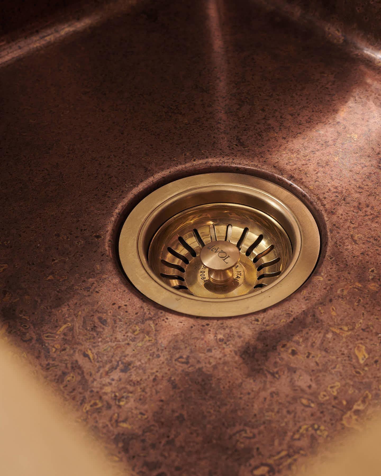 deVOL 500 Single Aged Copper Sink