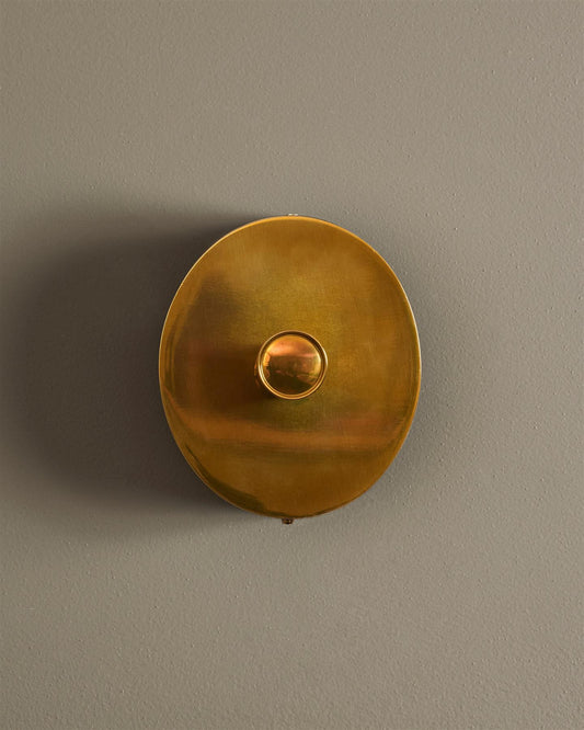 Heirloom Brass Oval Dimmer Switch - 1 Gang