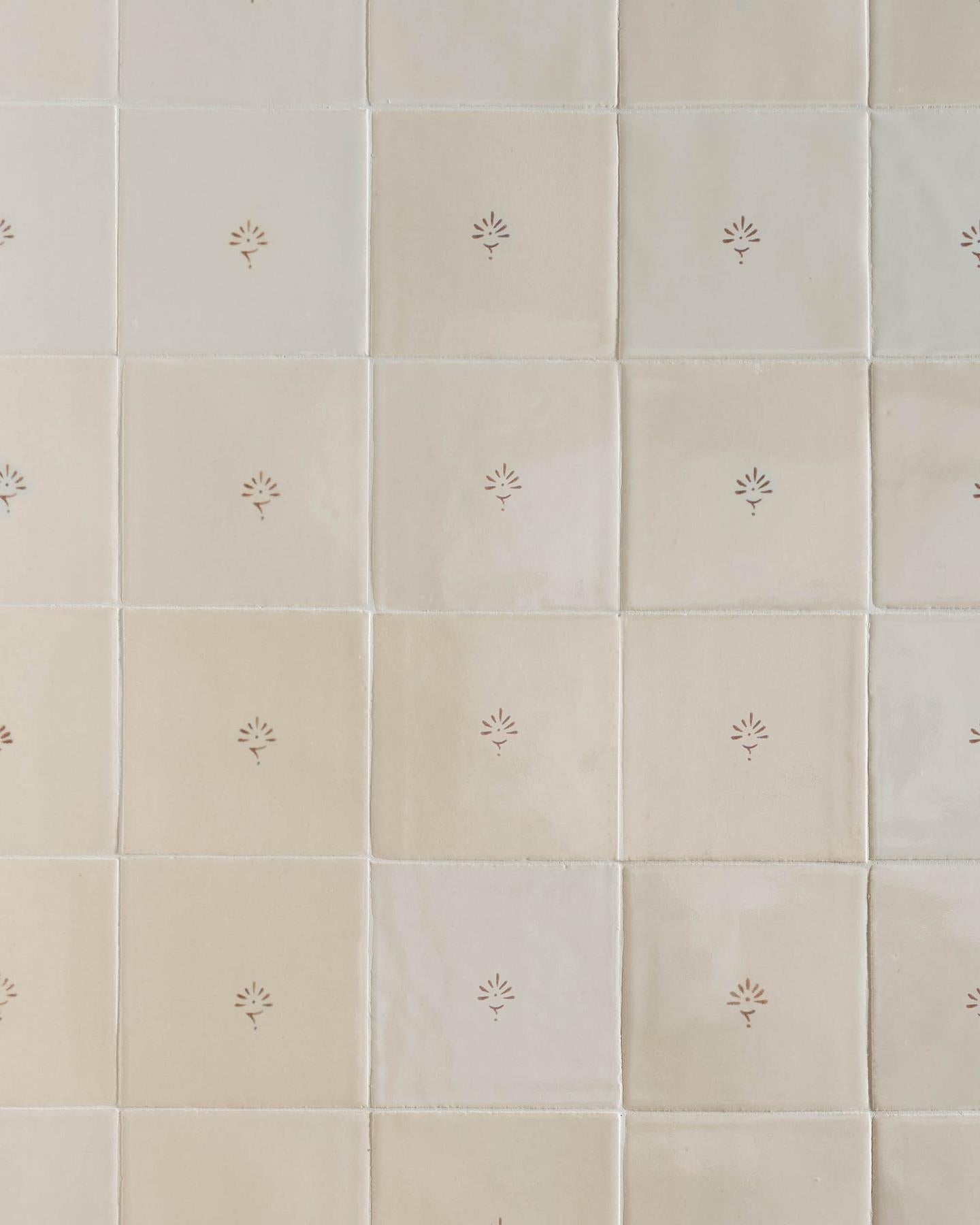 Ditsy Delft Tile - Ditsy in Sepia