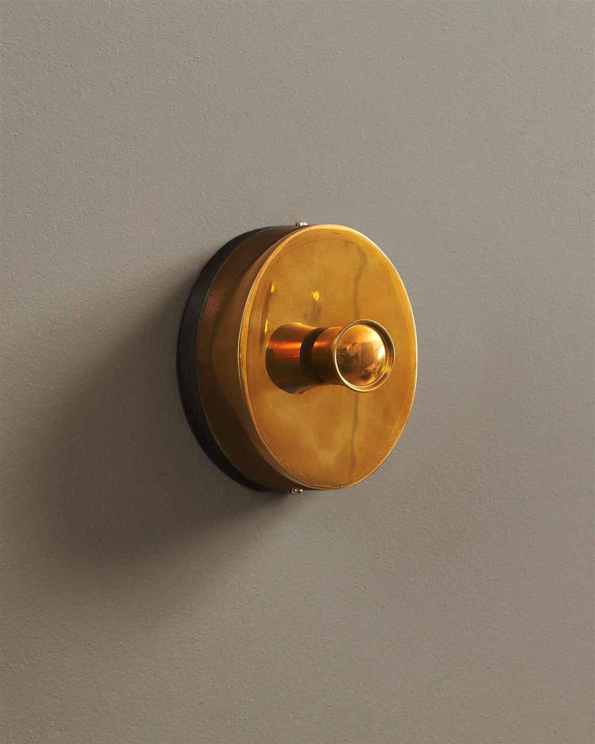 Heirloom Brass Oval Dimmer Switch - Petite 1 Gang TEST