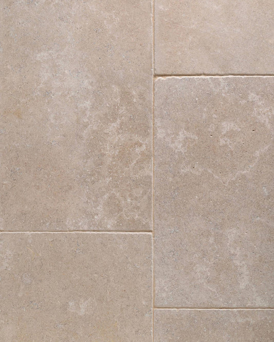 Dijon Tumbled Limestone - Sample Tile