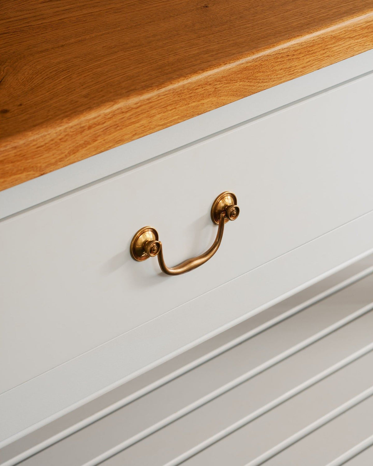 Petite Georgian Swing Handle - Heirloom Brass TEST