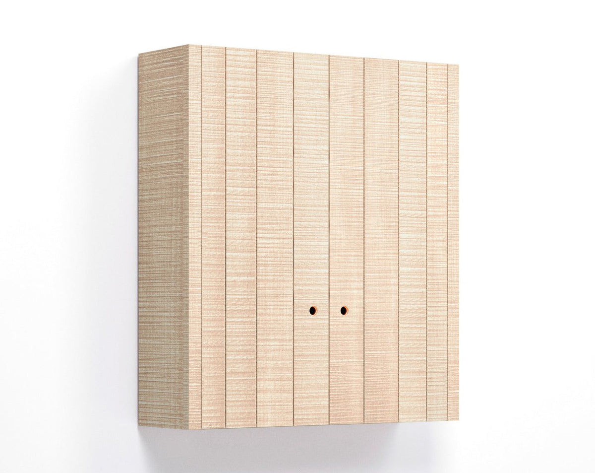 800mm Double Door Plank Wall Cupboard