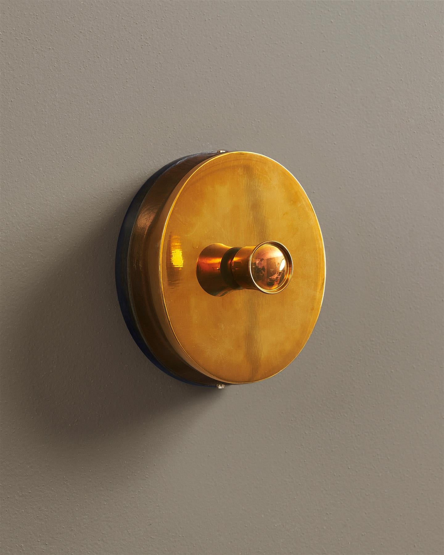 Heirloom Brass Oval Dimmer Switch - 1 Gang