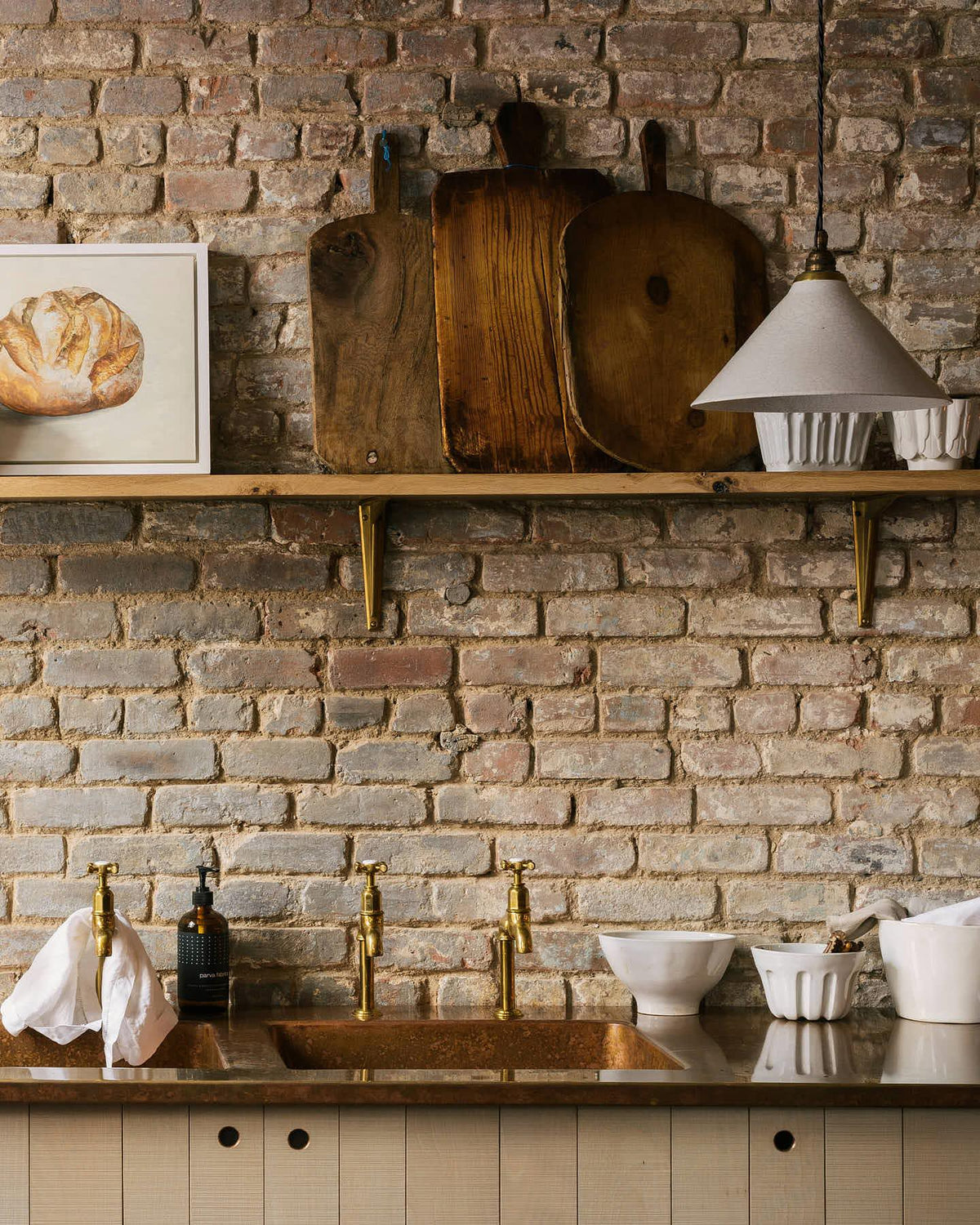 The Crackle Pendant Light - Large, Aged Bronze TEST