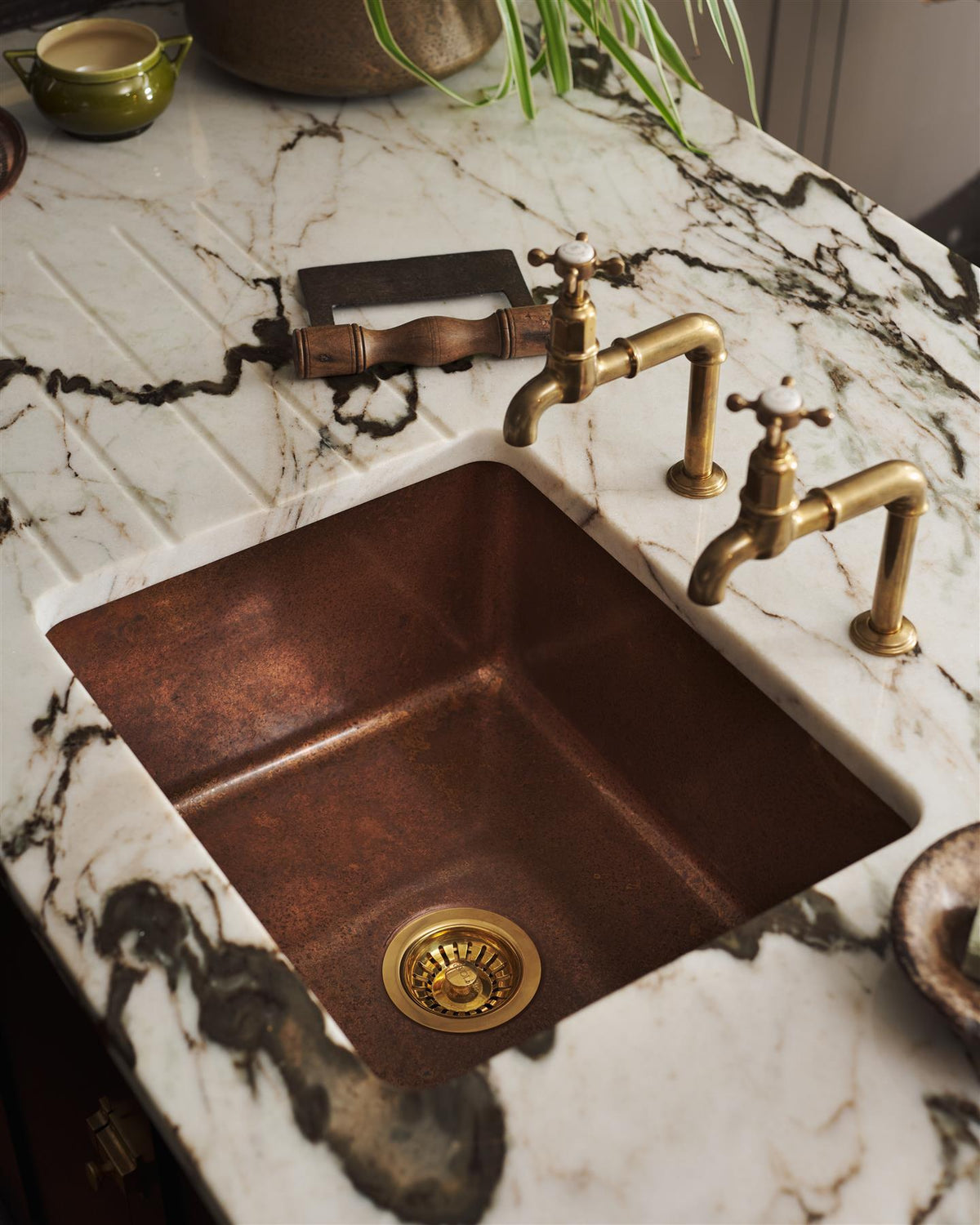 deVOL 500 Single Aged Copper Sink TEST