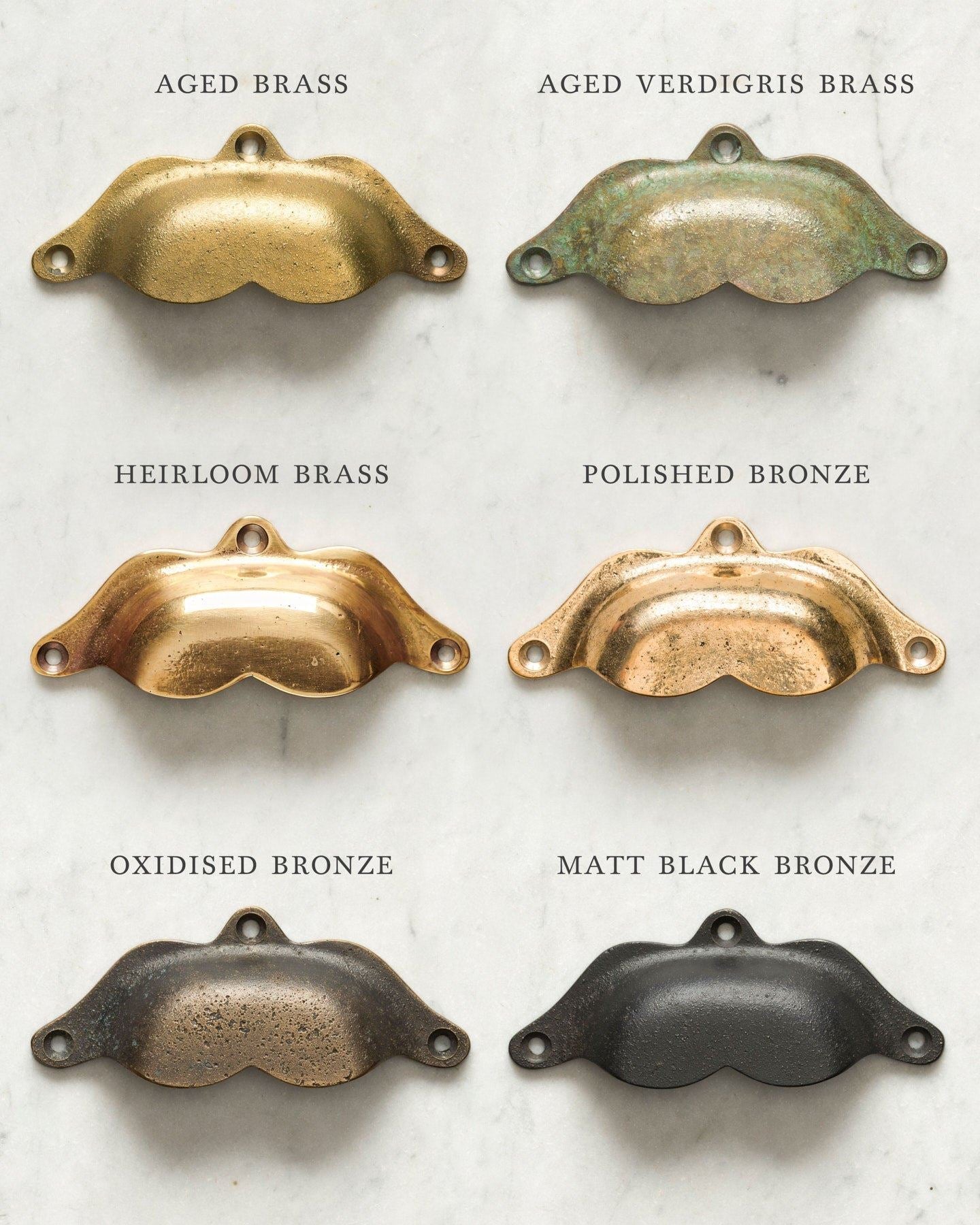 Oxidised Bronze Boho Handle - Petite