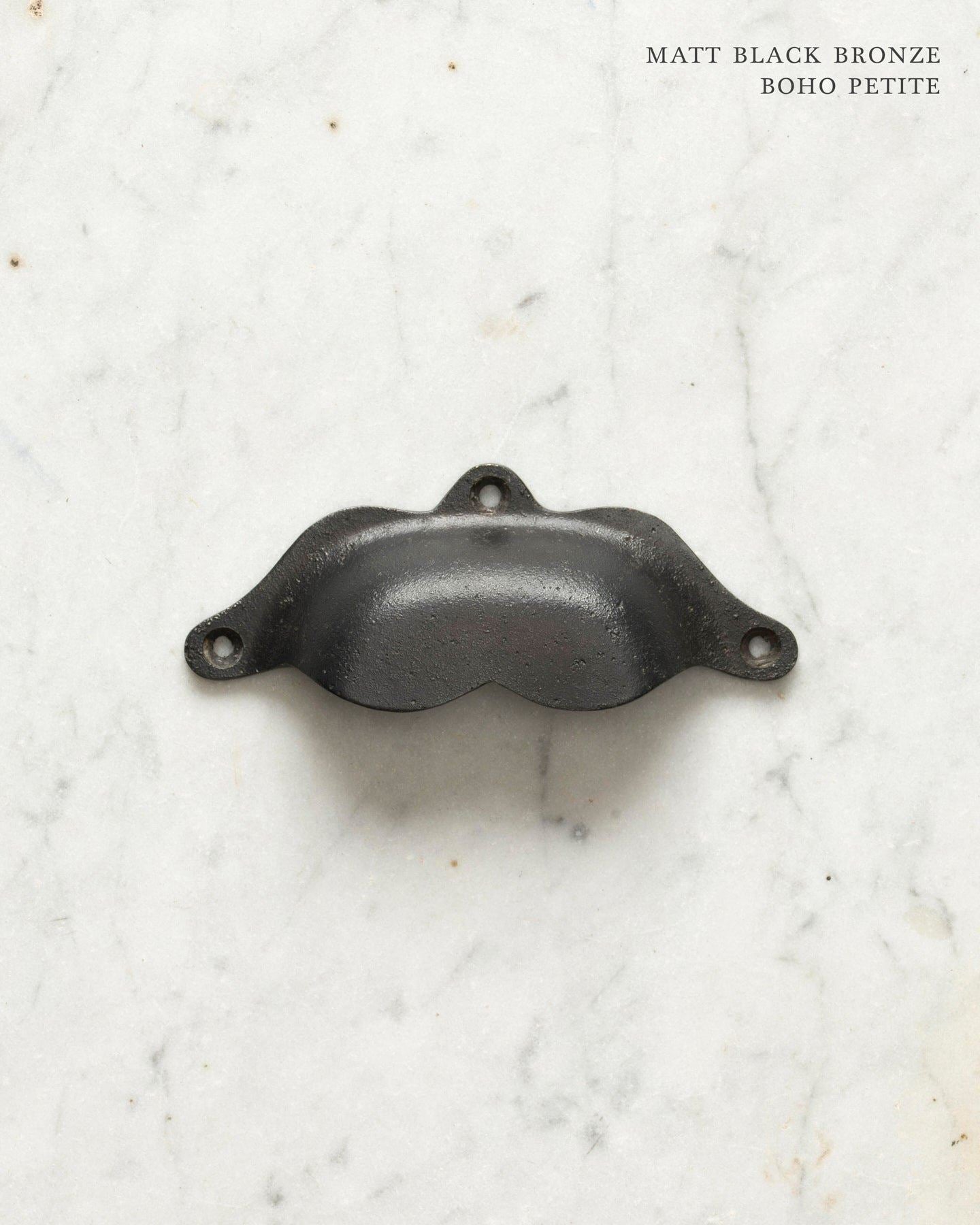 Matt Black Bronze Boho Handle - Petite