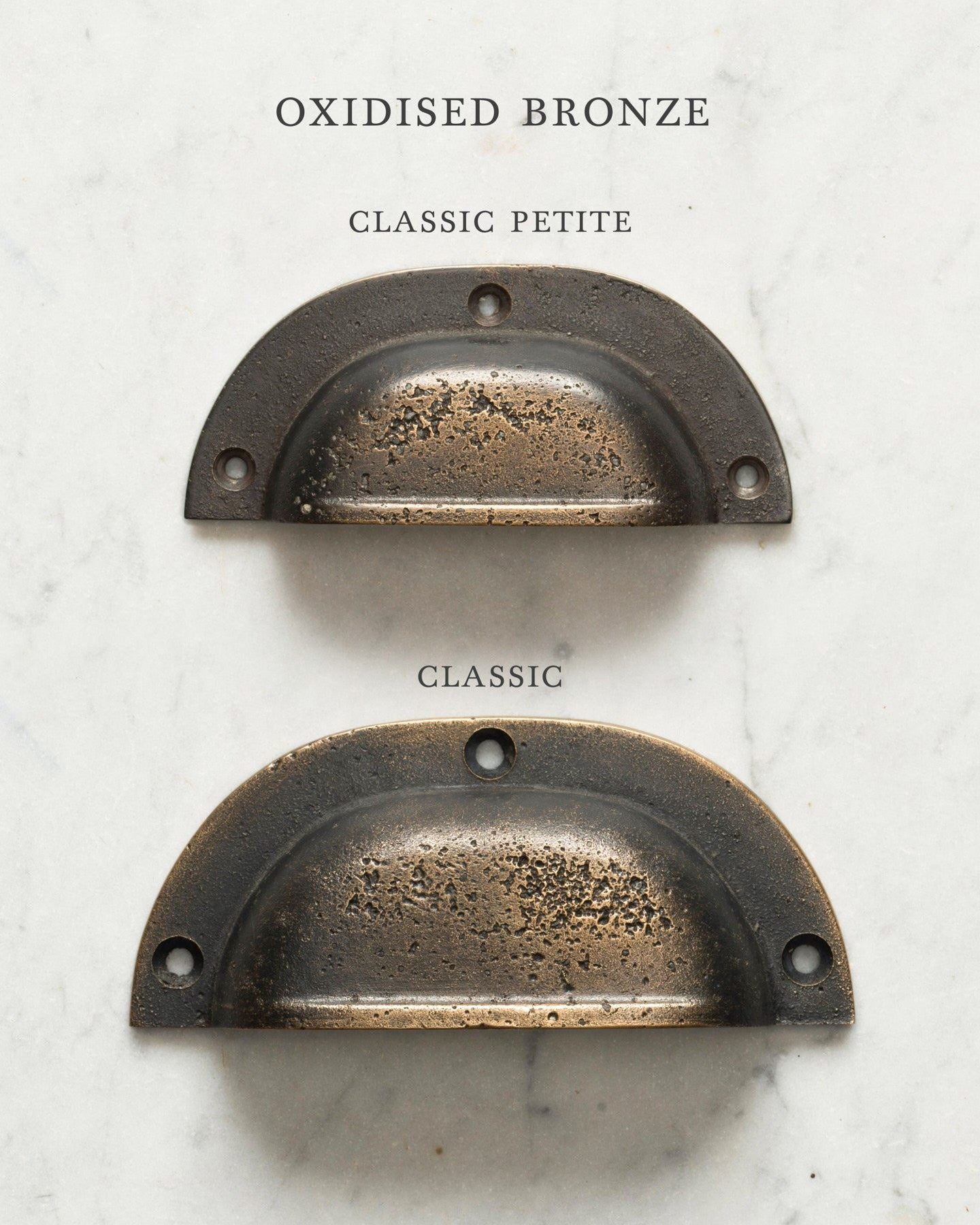 Oxidised Bronze Classic Handle - Petite