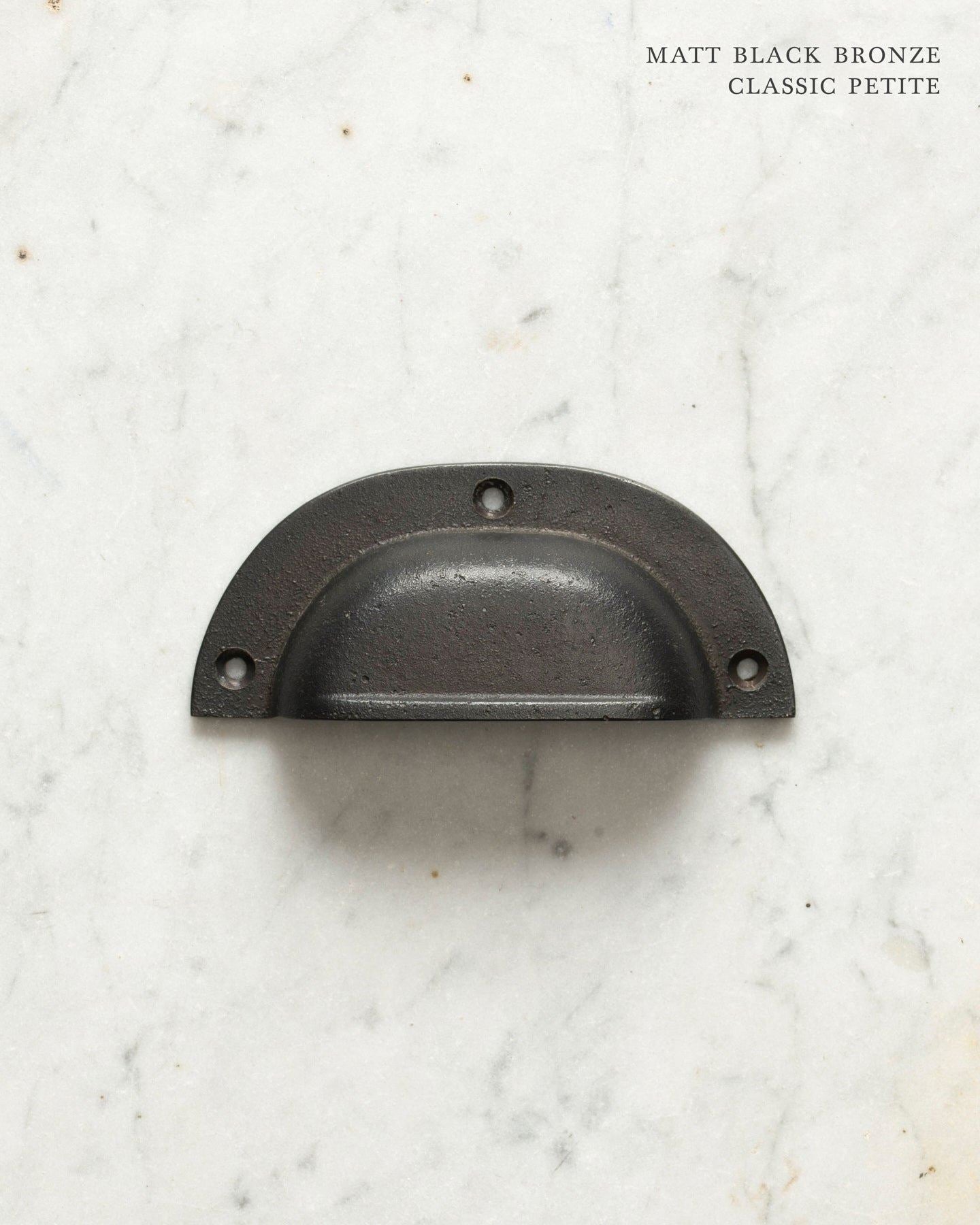 Matt Black Bronze Classic Handle - Petite