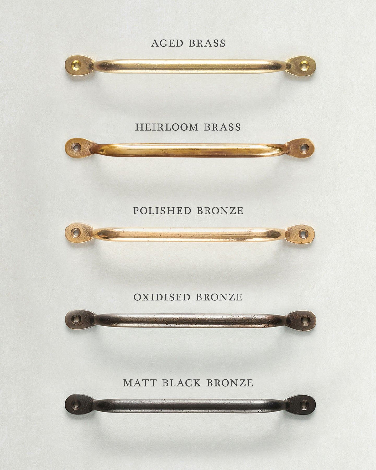 Polished Bronze Pull Handle - Large TEST