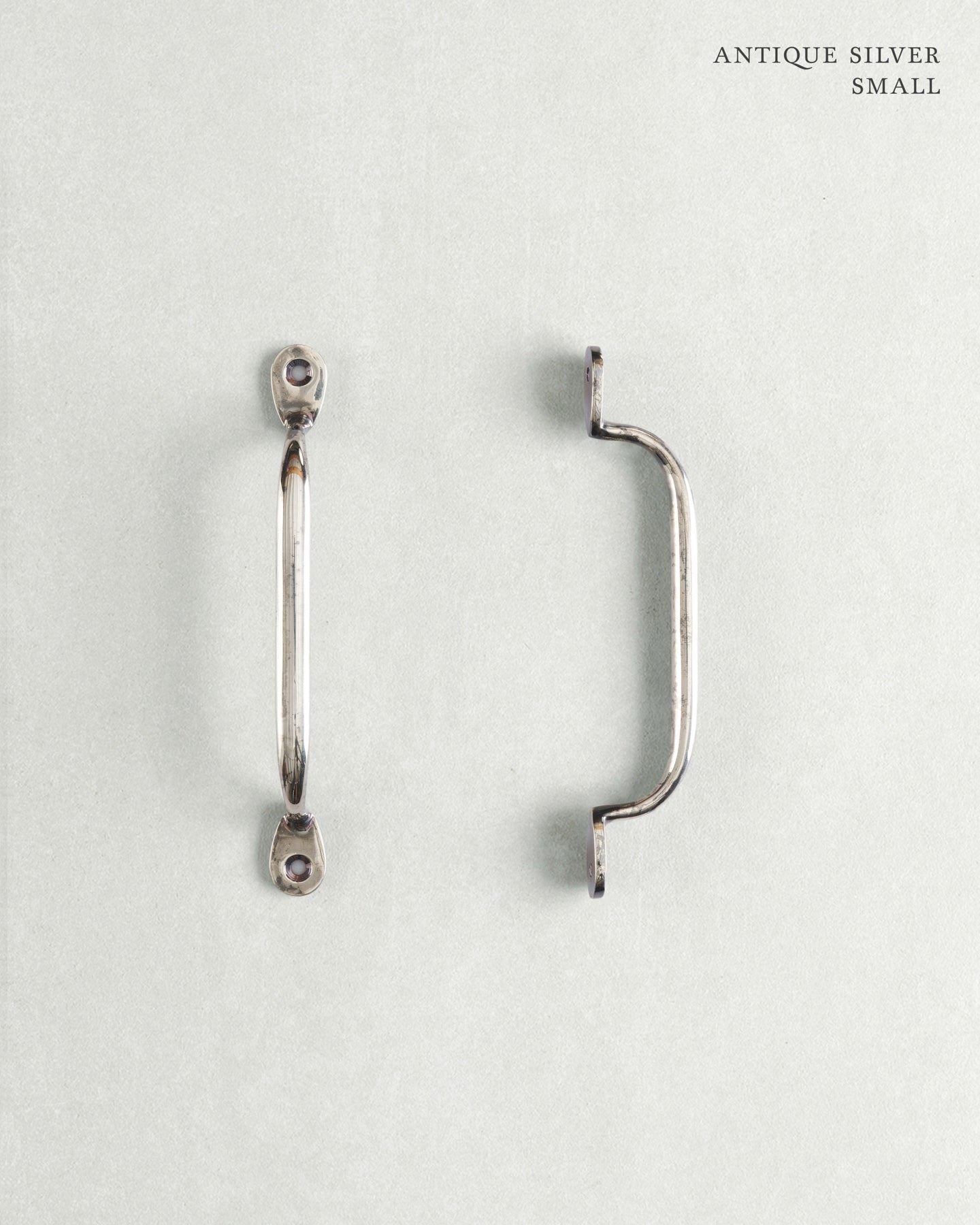 Antique Silver Pull Handle - Small