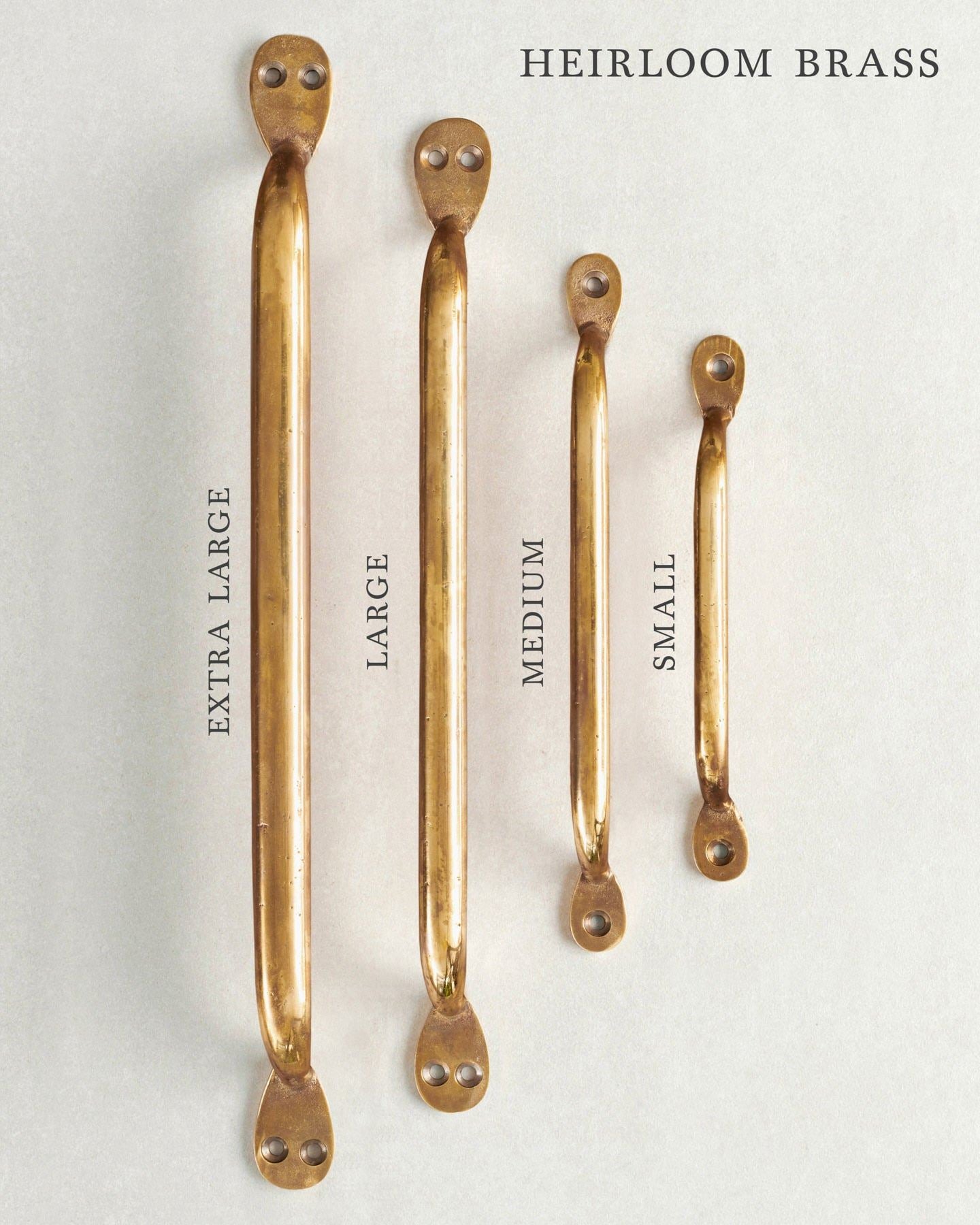 Heirloom Brass Pull Handle - Medium