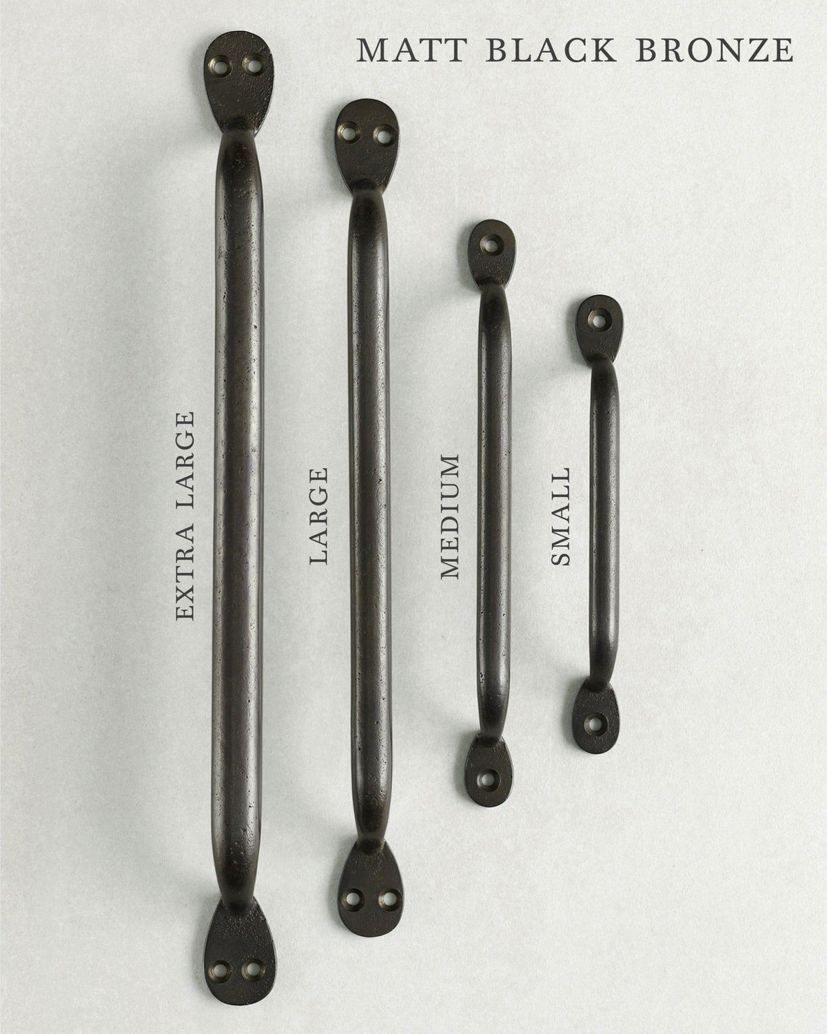 Matt Black Bronze Pull Handle - Small TEST