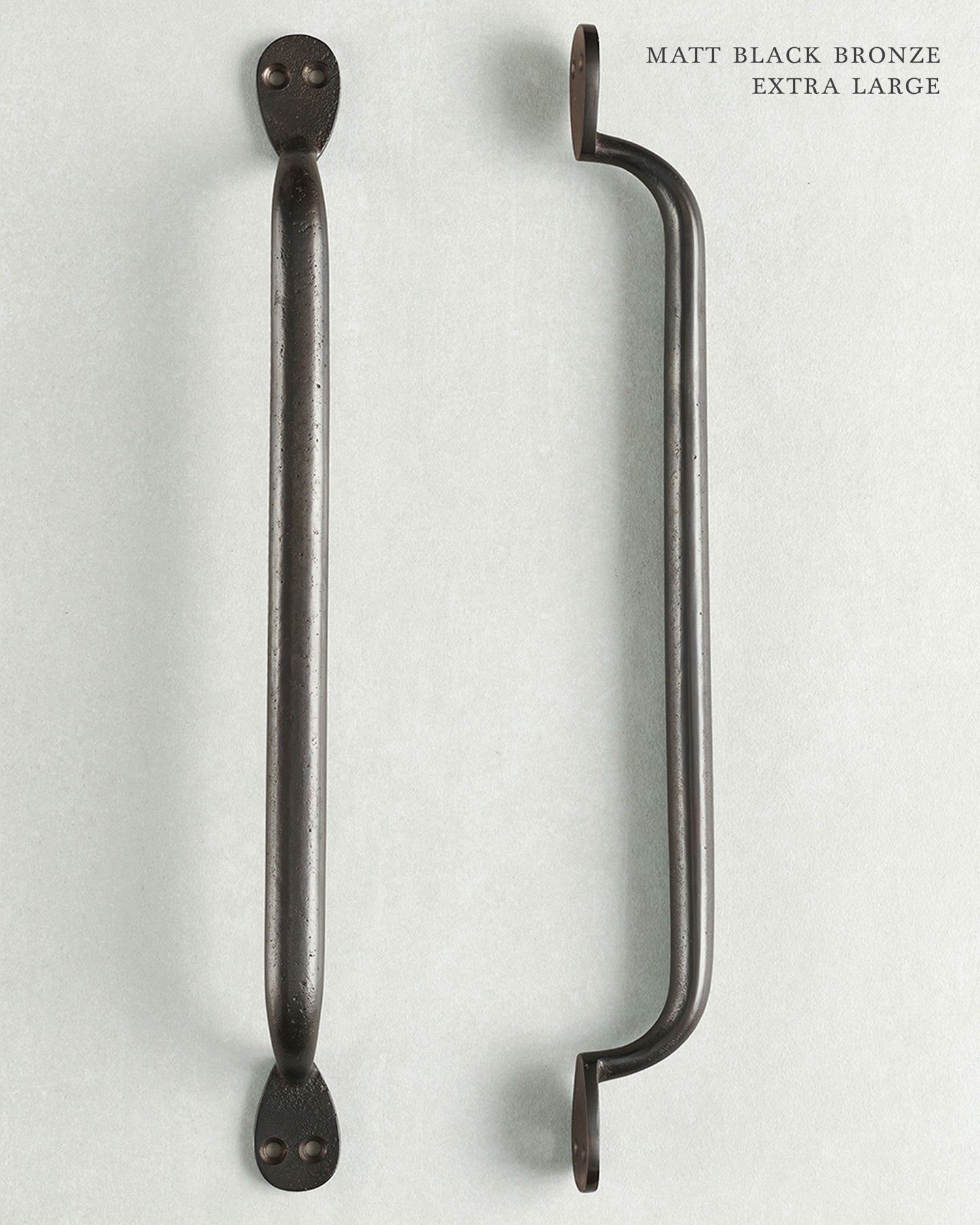 Matt Black Bronze Pull Handle - Extra Large