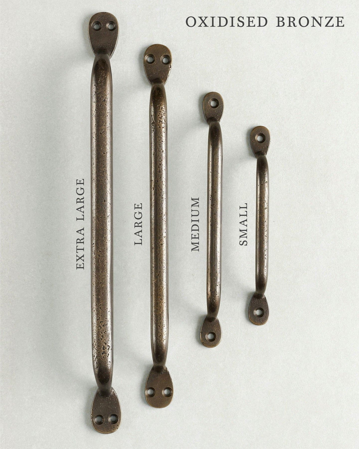 Oxidised Bronze Pull Handle - Large TEST