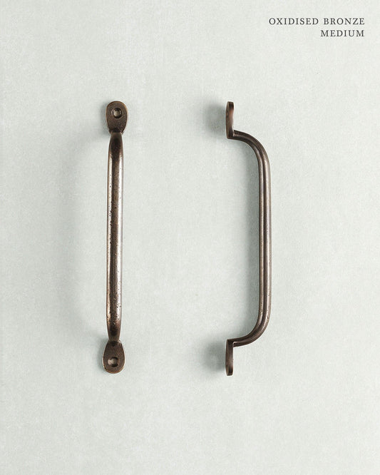 Oxidised Bronze Pull Handle - Medium