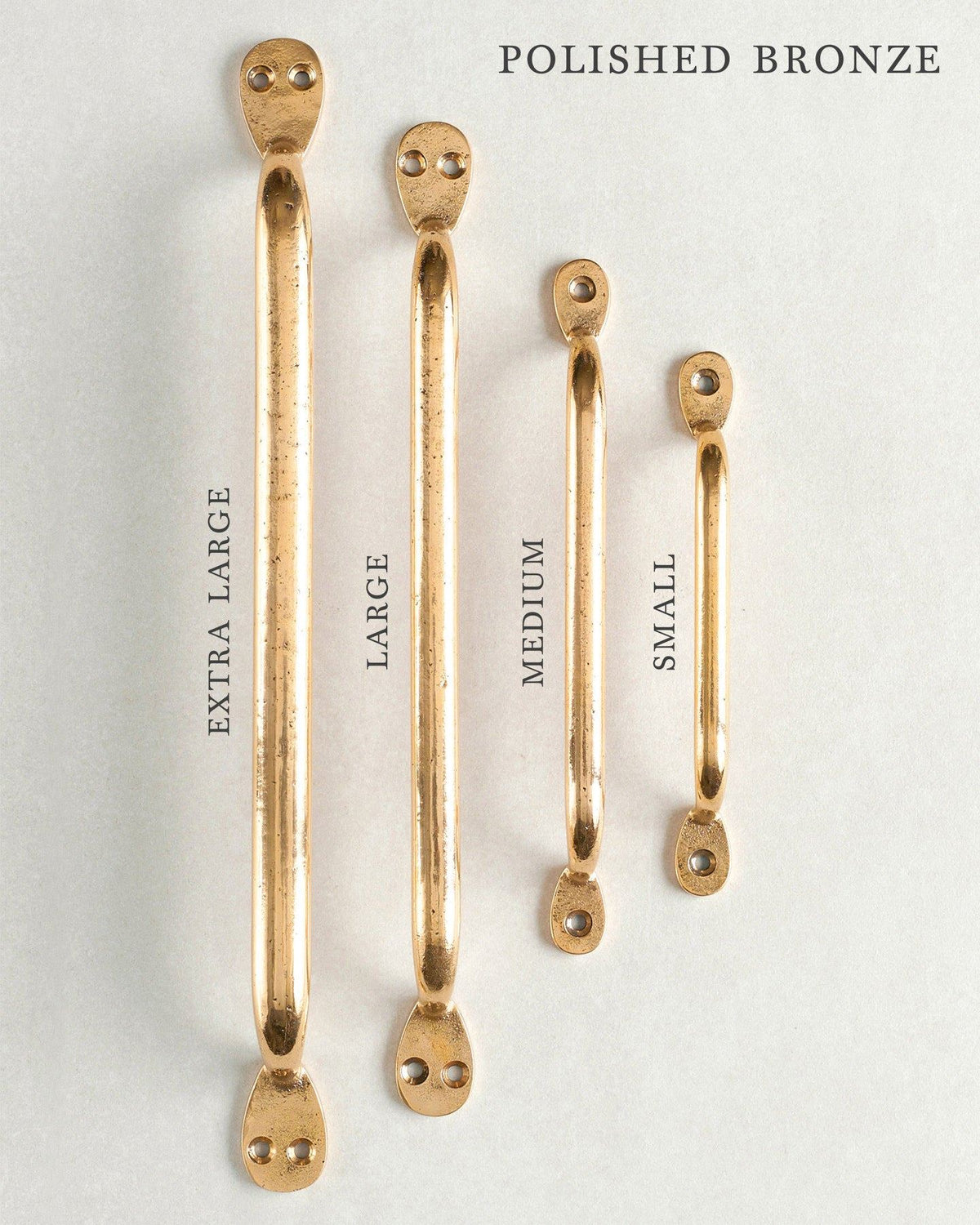 Polished Bronze Pull Handle - Large TEST