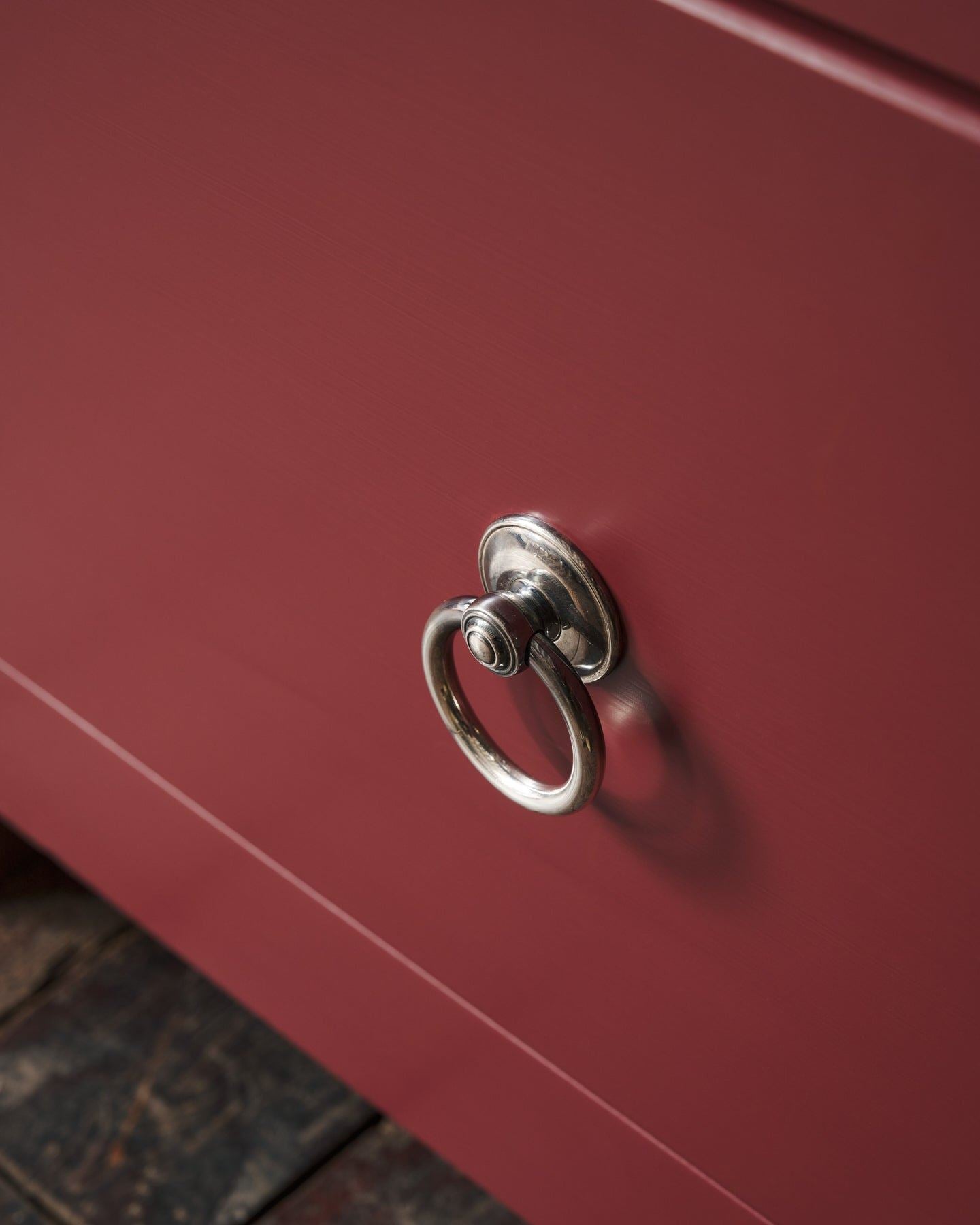 The Butler's Ring Pull - Antique Silver