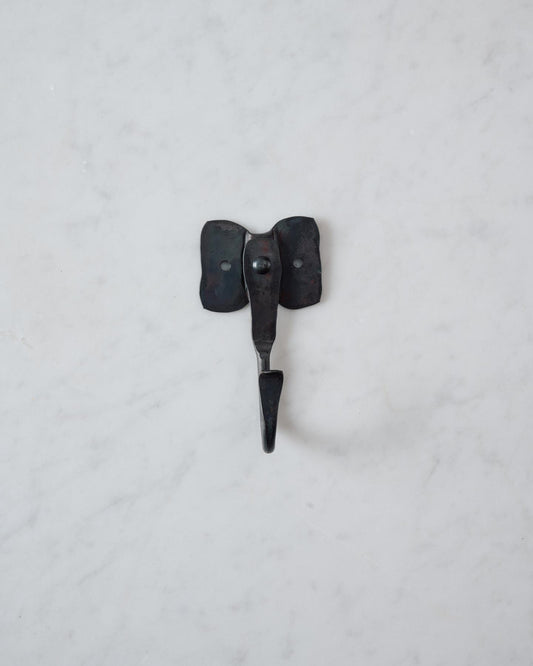 Iron Hook with Elephant Backplate - Small