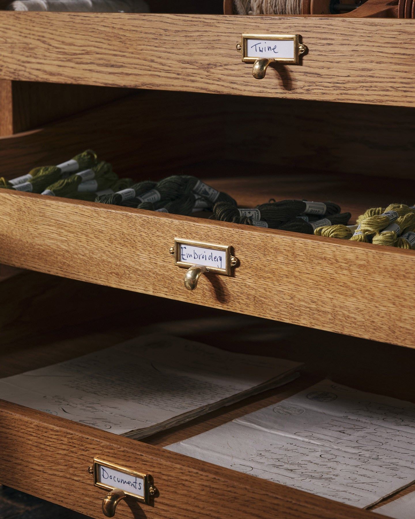 Little Label Holder - Heirloom Brass